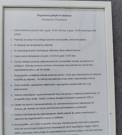 Apartament Choszczno 公寓 霍什奇诺